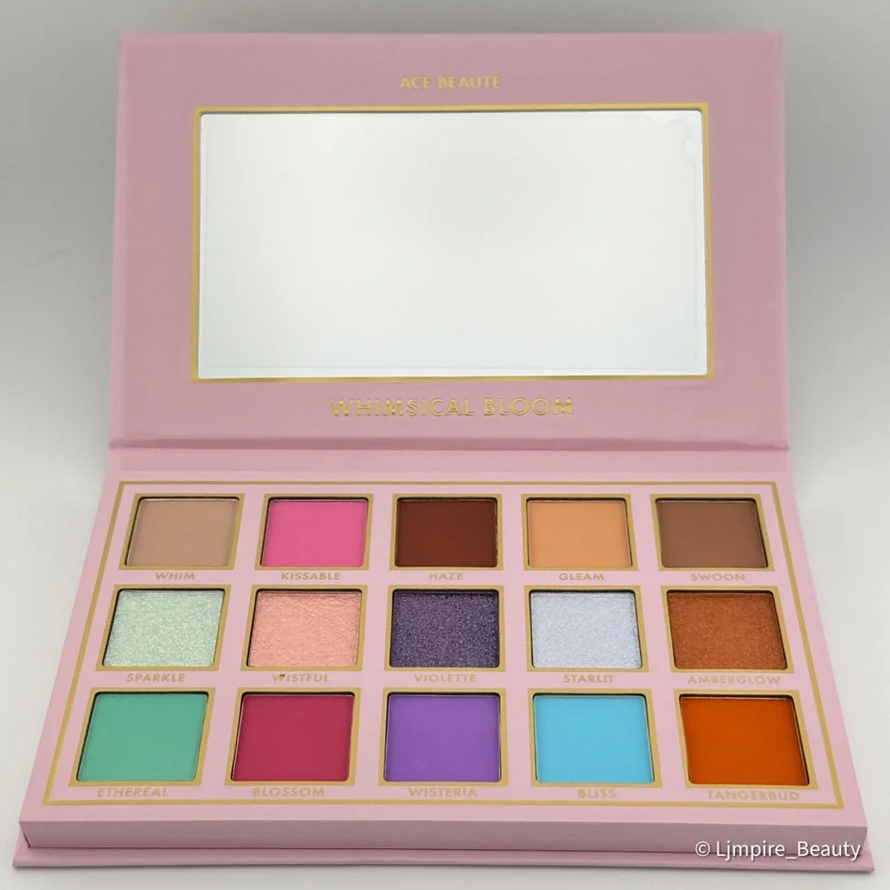 🆕 ACE BEAUTE’ Whimsical Bloom 15 Pan Eyeshadow Palette NIB
